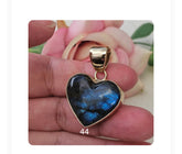 ALCHEMIA LABRADORITE HEART PENDANT
